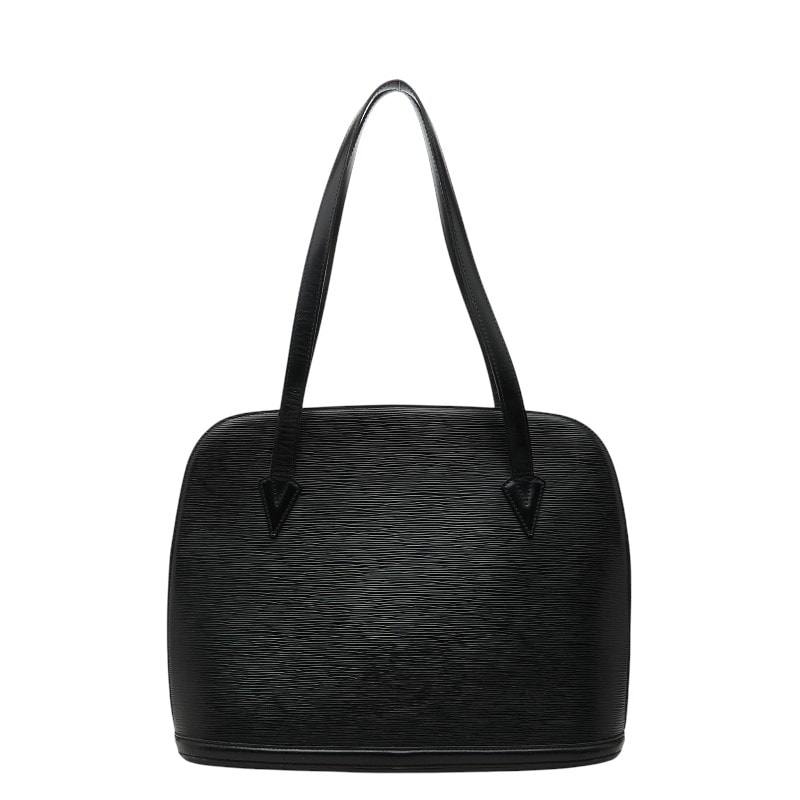 ルイ ヴィトン エピ リュサック トートバッグ ショルダーバッグ M52282 ノワール ブラック レザー レディース LOUIS VUITTON 【中古】