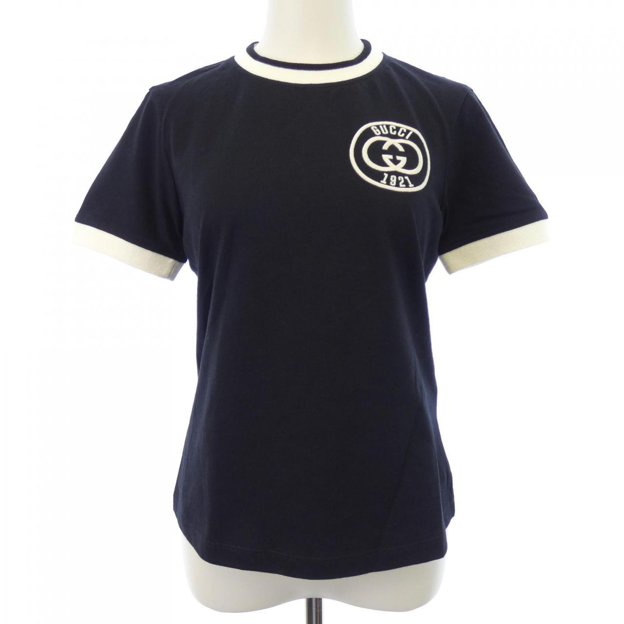 グッチ GUCCI エンブロイダリー コットンジャージー 756596 XJFV8 Tシャツ