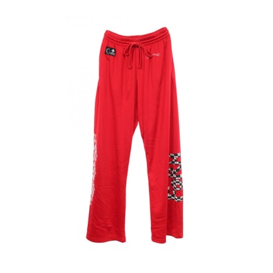 クロムハーツ CHROME HEARTS Chrome Hearts × MATTY BOY PPO 99 FORM フローラルクロス メッシュパンツ パンツ 衣料品 ボトムス ナイロン メンズ レッド系 【中古】