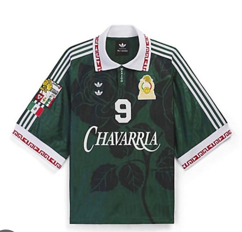 adidas x Willy Chavarria Soccer Jersey "Collegiate Green"