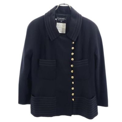 CHANEL ココ金ボタン スーツジャケット