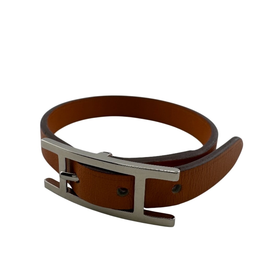 エルメス HERMES ブレスレット アピ オレンジ