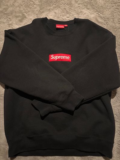 Supreme Box Logo Crewneck "Black" (22FW)