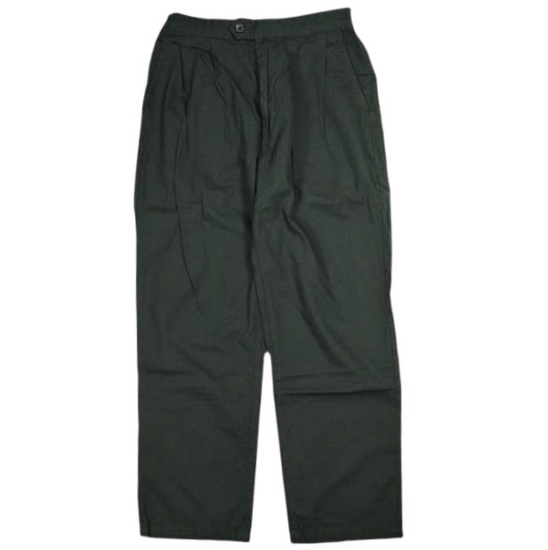 Engineered Garments エンジニアードガーメンツ アメリカ製 Emerson Pant - Malibu Poplin エマーソンパンツ マリブポプリン S Black イージー 2タック ボトムス g25290