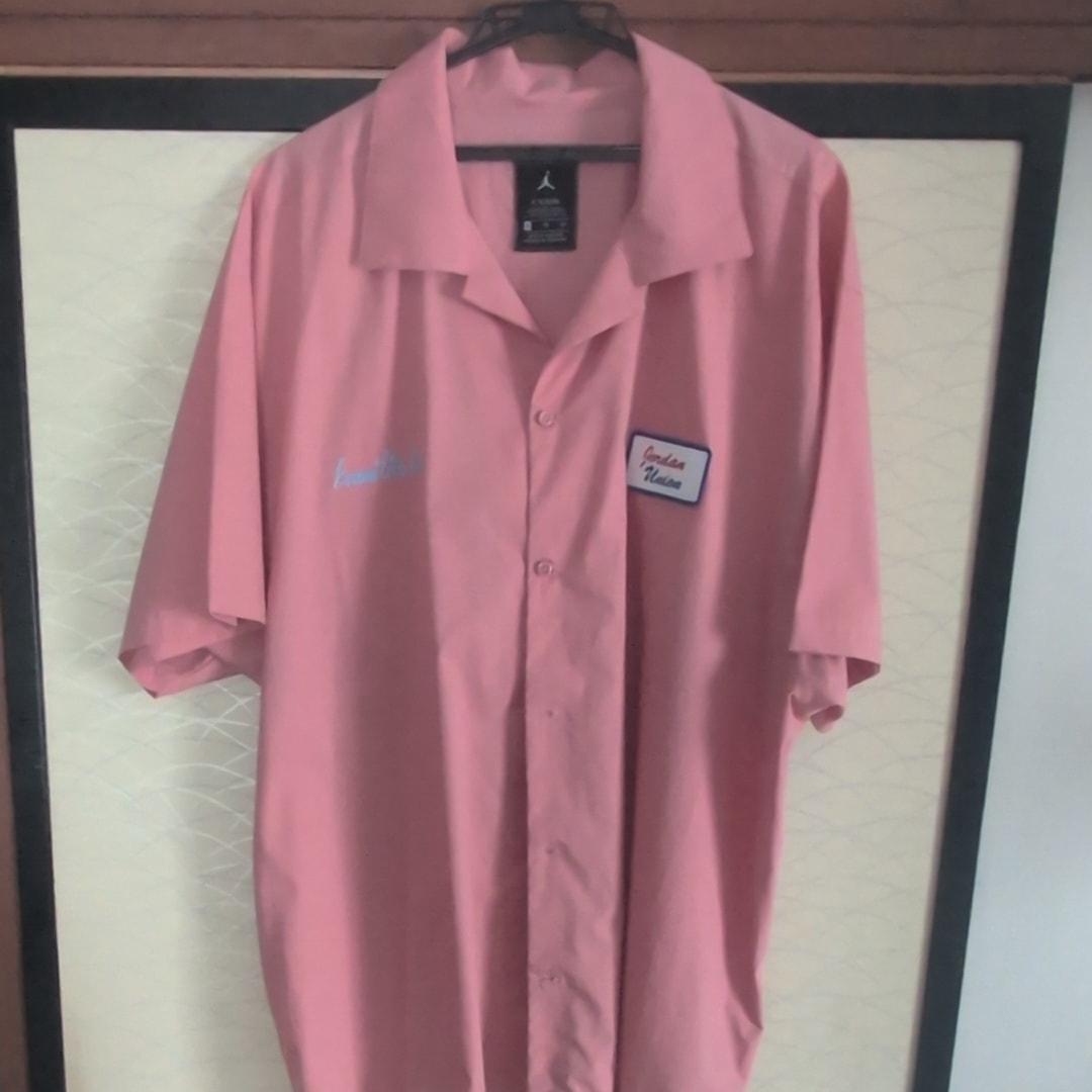 Air Jordan x Union Mechanic Shirt "Pink"