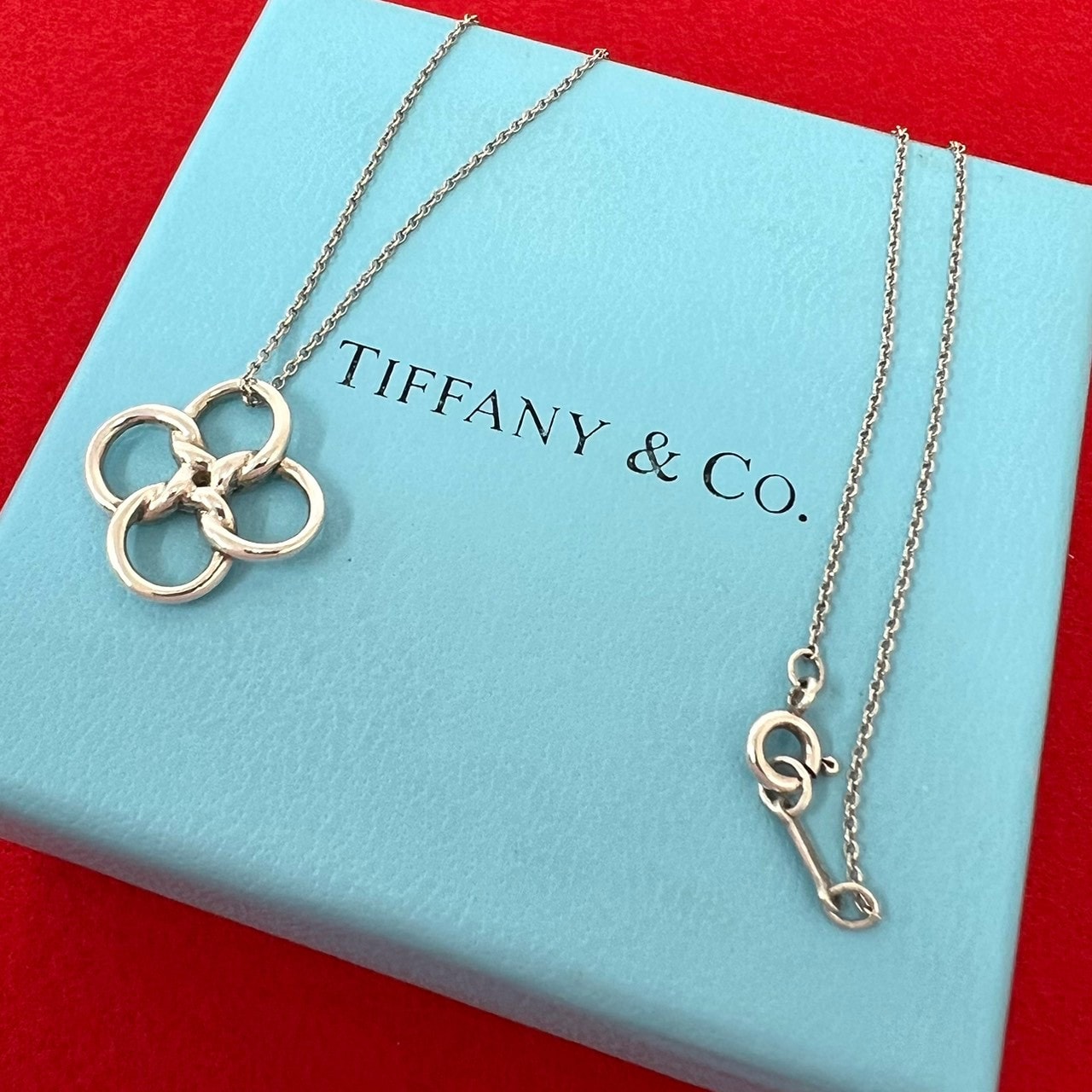 TIFFANY&Co. ティファニー クアドロフォリオ クローバー ネックレス シルバー925 ネックレス シルバー
32721