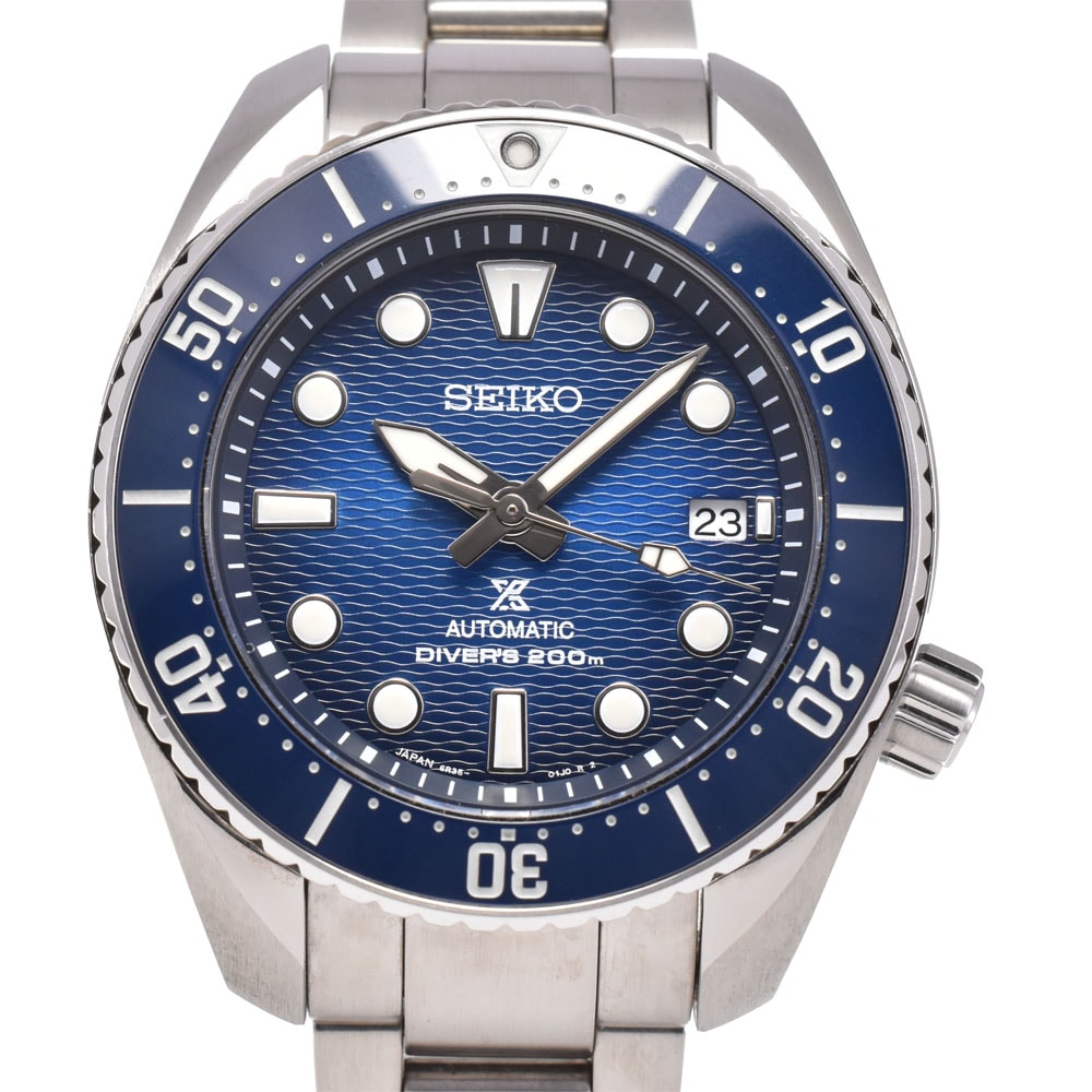 セイコー SEIKO 6R35-02C0 プロスペックス ダイバーズ 200m 自動巻き メンズ 美品 M#145430
