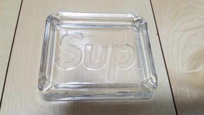 Supreme Debossed Glass Ashtray Supreme Debossed Glass Ashtray