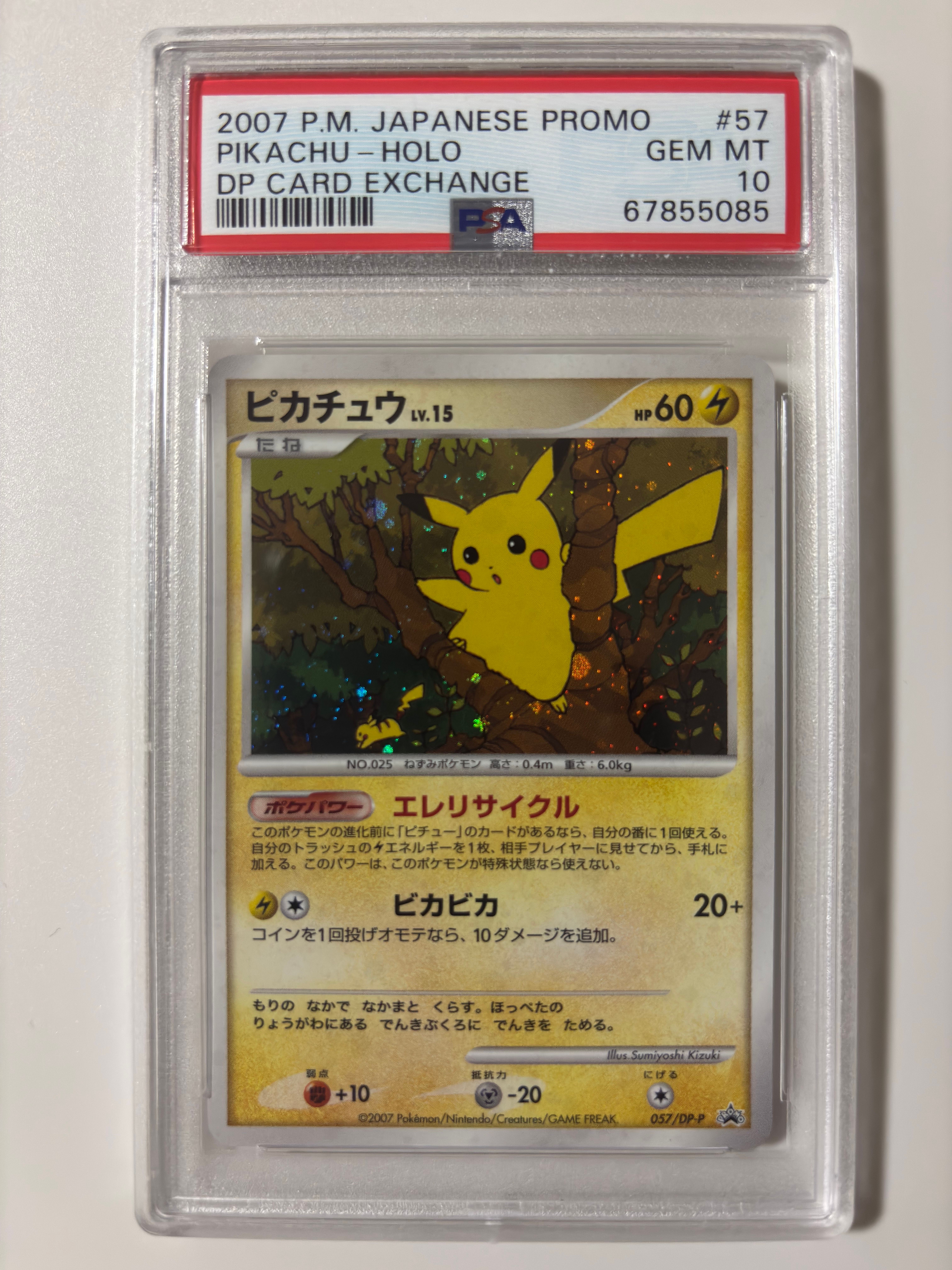 ピカチュウ: プロモ[DP-P 057/DP-P](プロモーションカード「DP-P」)の