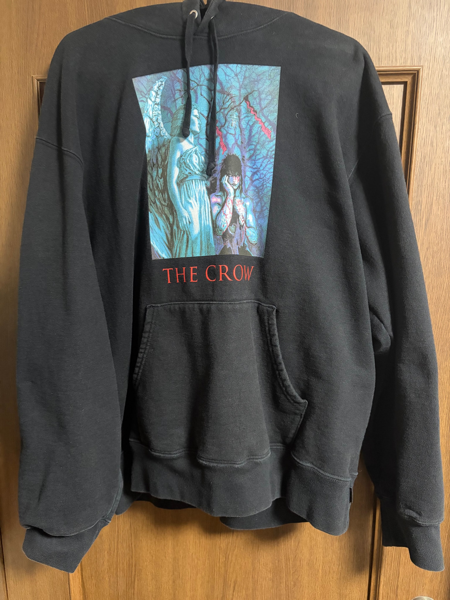 Supreme The Crow Hooded Sweatshirt "Black"