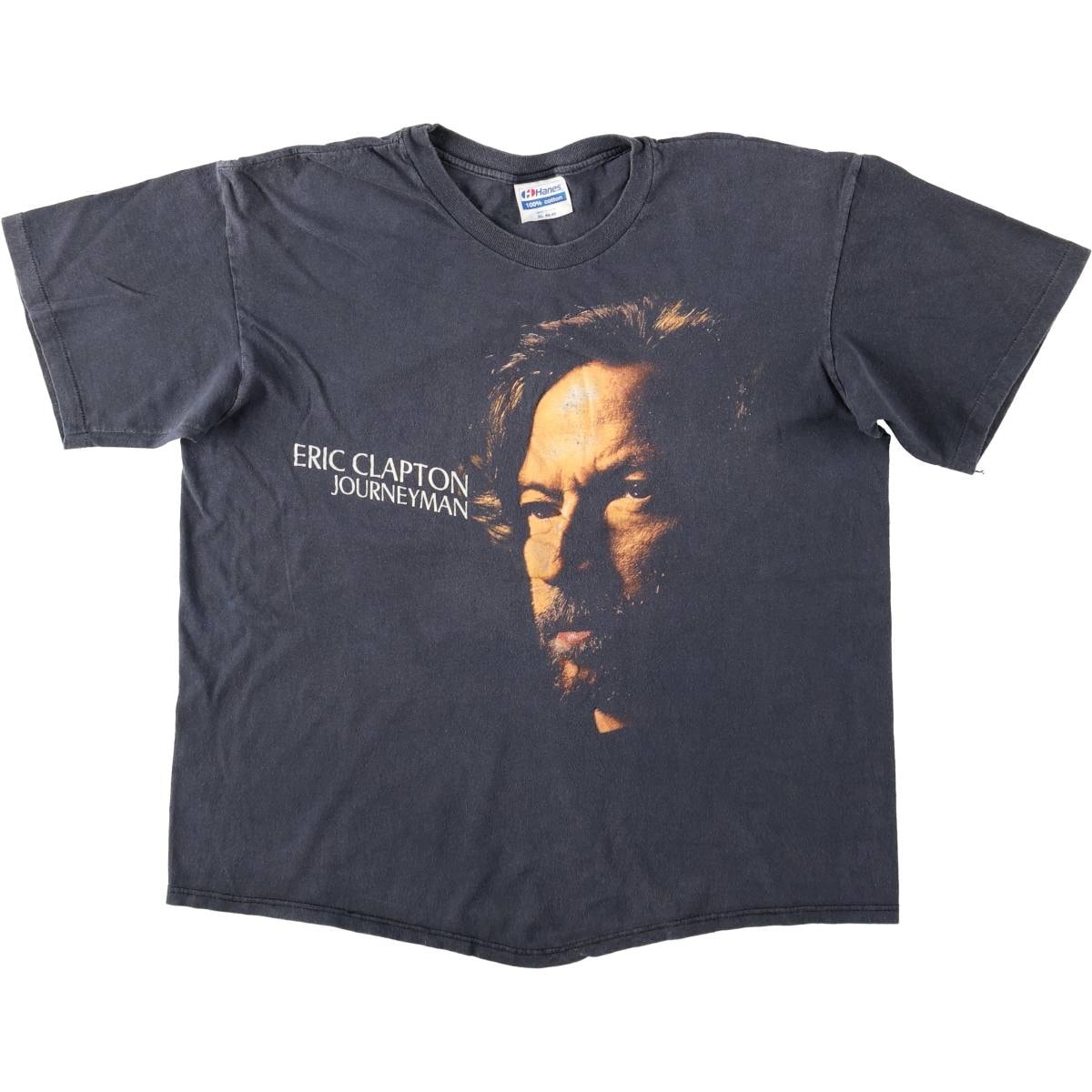 古着 90年代 ヘインズ Hanes ERIC CLAPTON エリッククラプトン バンドTシャツ バンT USA製 メンズXL相当 ヴィンテージ/evb035744