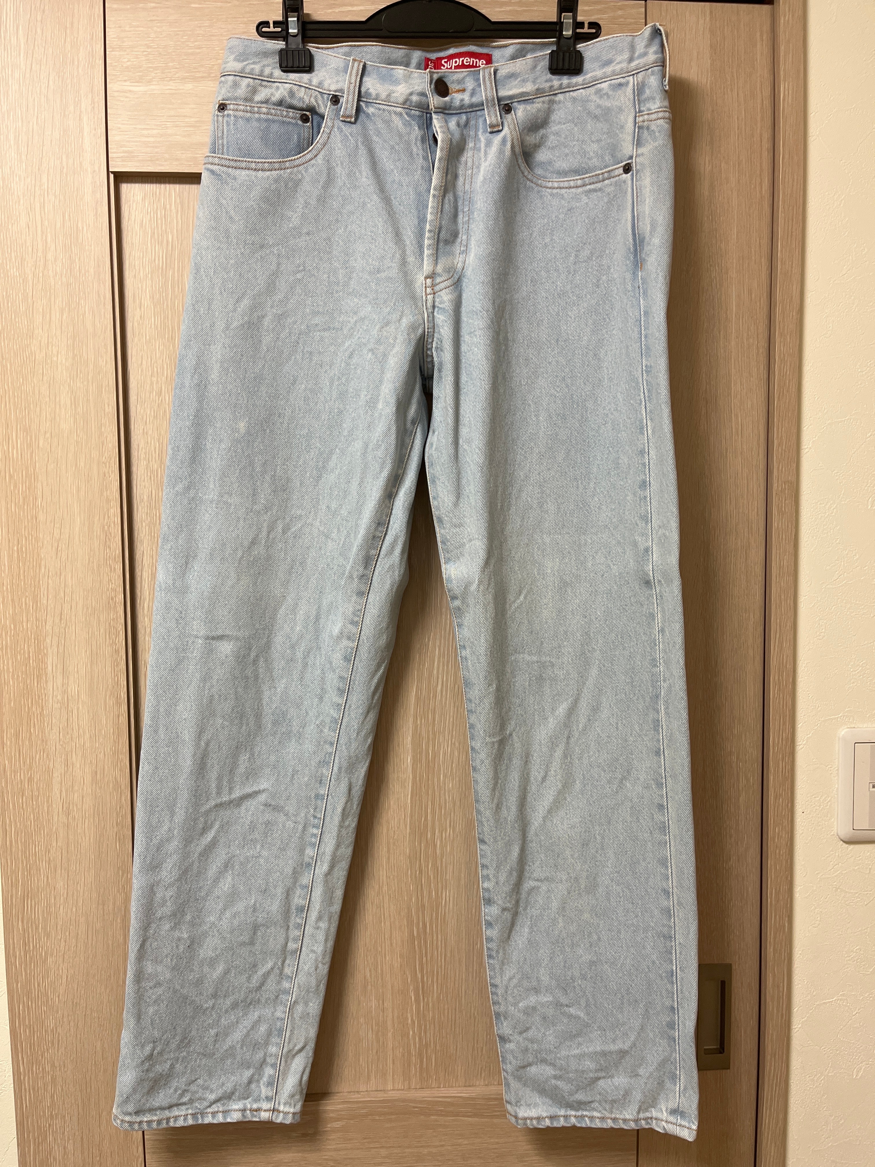 Supreme Regular Jean "Washed Blue"(23FW)