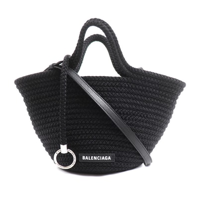 BALENCIAGA バレンシアガ イビザ スモール 2Wayショルダーバッグ ブラック 695612 レディース【中古】