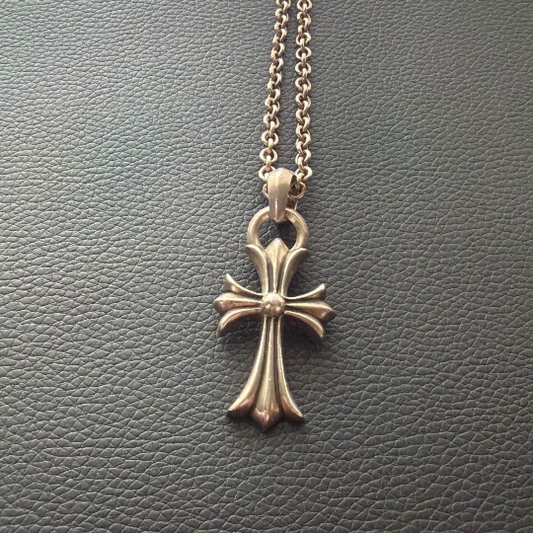 Chrome Hearts CH Cross Small W Bale "Silver"