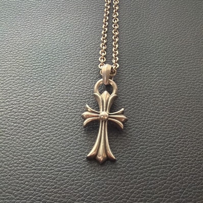 Chrome Hearts CH Cross Small W Bale "Silver"