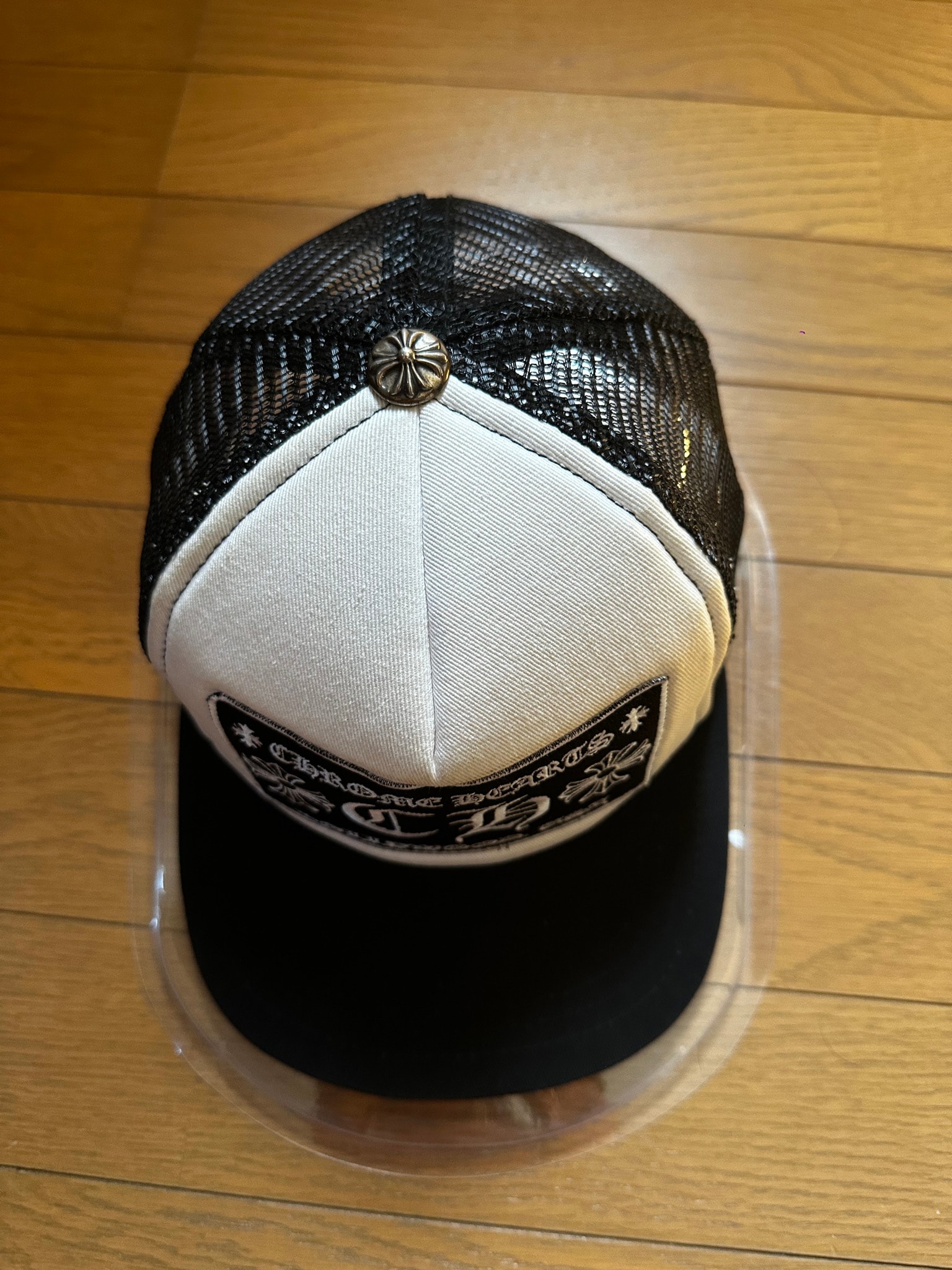 Chrome Hearts Trucker Cap CH "Black/White"