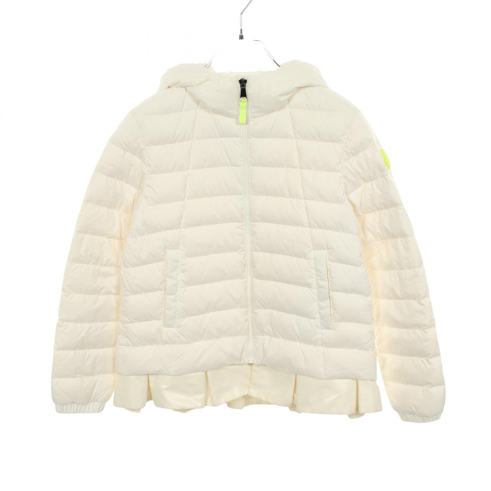 モンクレール MONCLER TABETHA キッズ フード付き ダウンジャケット 衣料品 アウター ナイロン レディース ホワイト系 1A51L10 【中古】