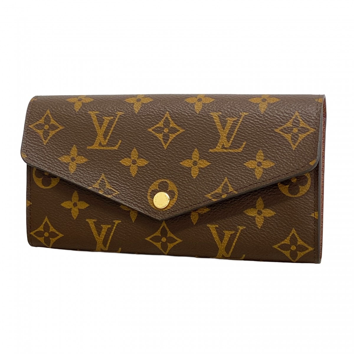 【6ce6324】ルイヴィトン 長財布 ポルトフォイユサラ M60531 ブラウン【中古】レディース