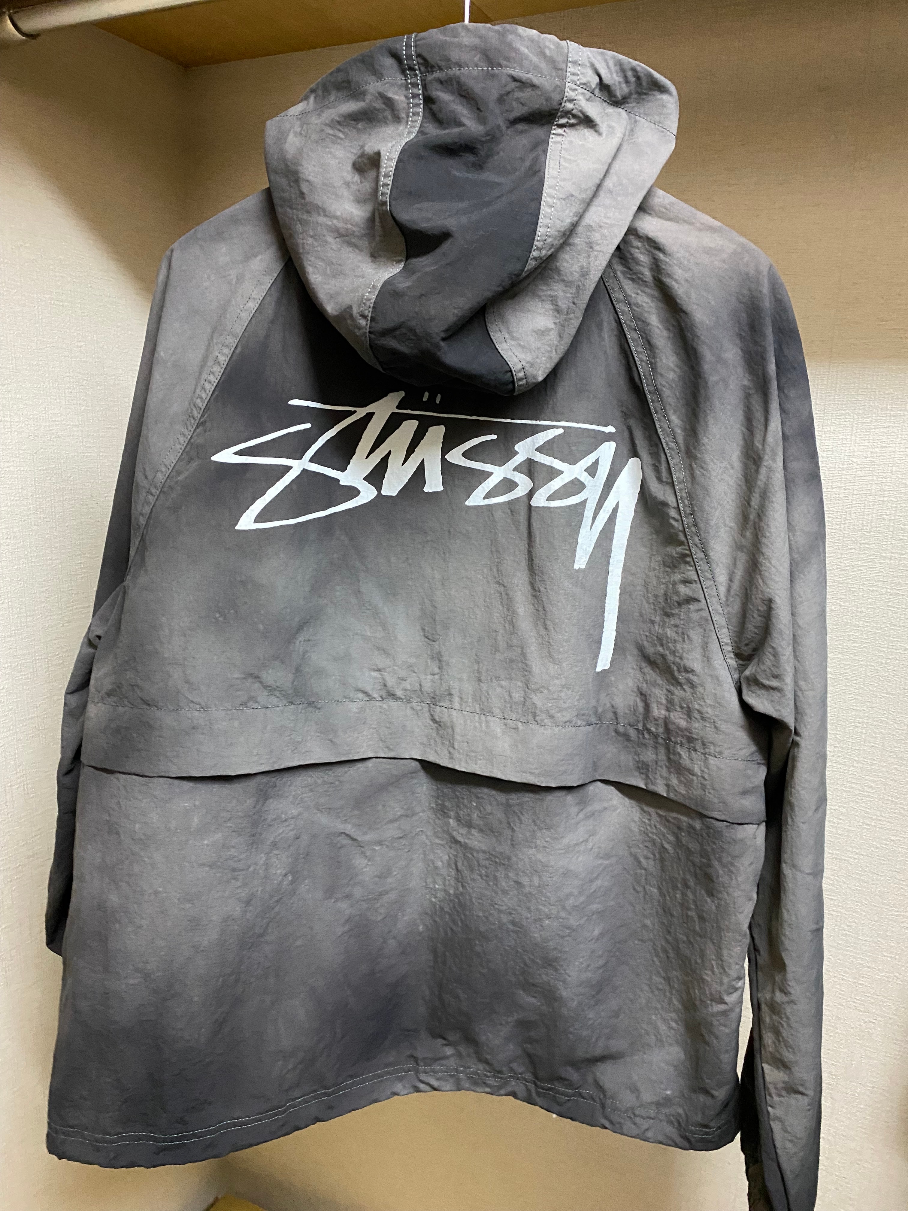 Stussy Wave Dye Beach Shell "Black"