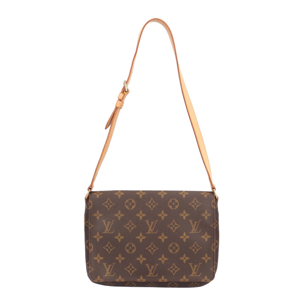 ルイヴィトン ミュゼットタンゴ モノグラム ショルダーバッグ モノグラムキャンバス M51257 ブラウン レディース LOUIS VUITTON  中古