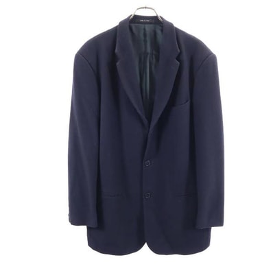 Emporio Armani エンポリオアルマーニ イタリア製 ウール テーラードジャケット ネイビー