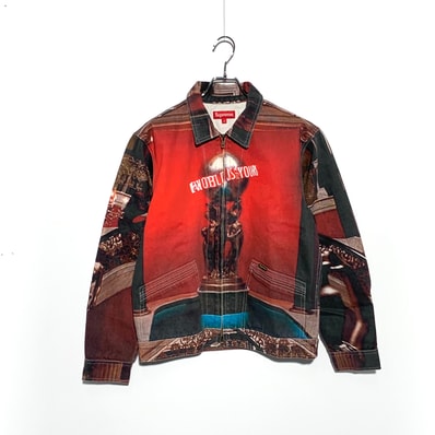 Supreme Scarface the World Is Yours Denim Jacket "Multi"