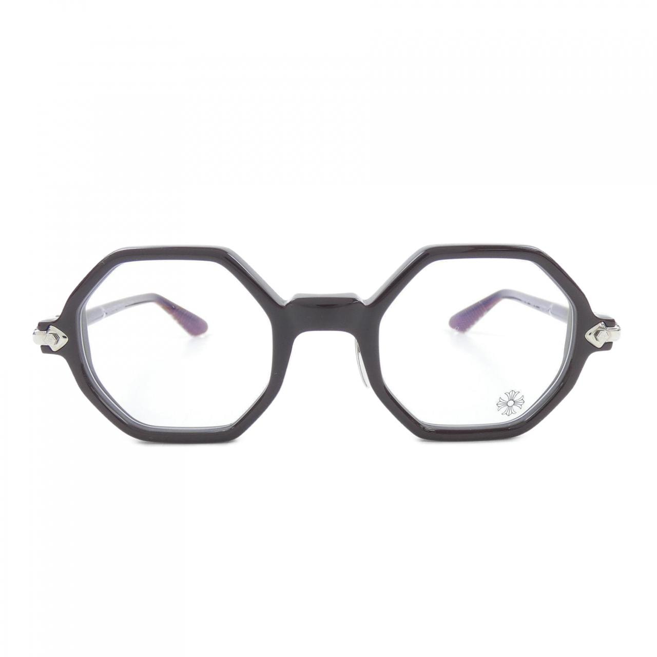 Chrome Hearts CLICTO-A Octagon Eyewear "Clear/Brown"