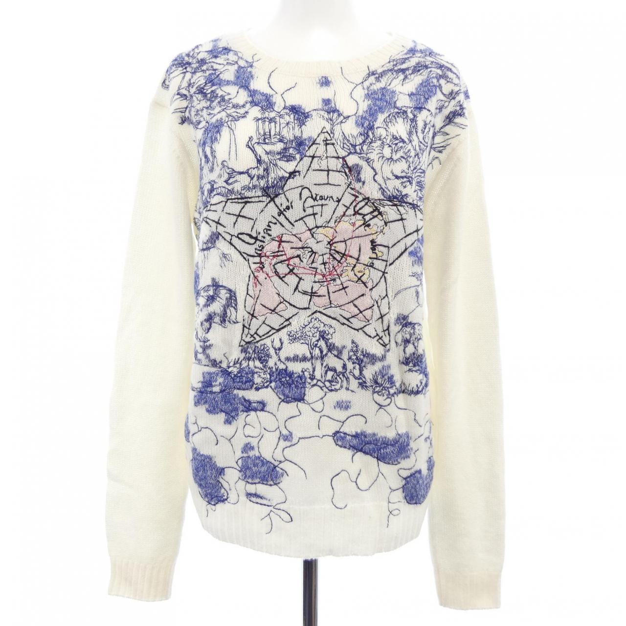 クリスチャンディオール CHRISTIAN DIOR AROUND THE WORLD 044S76BM023 ニット