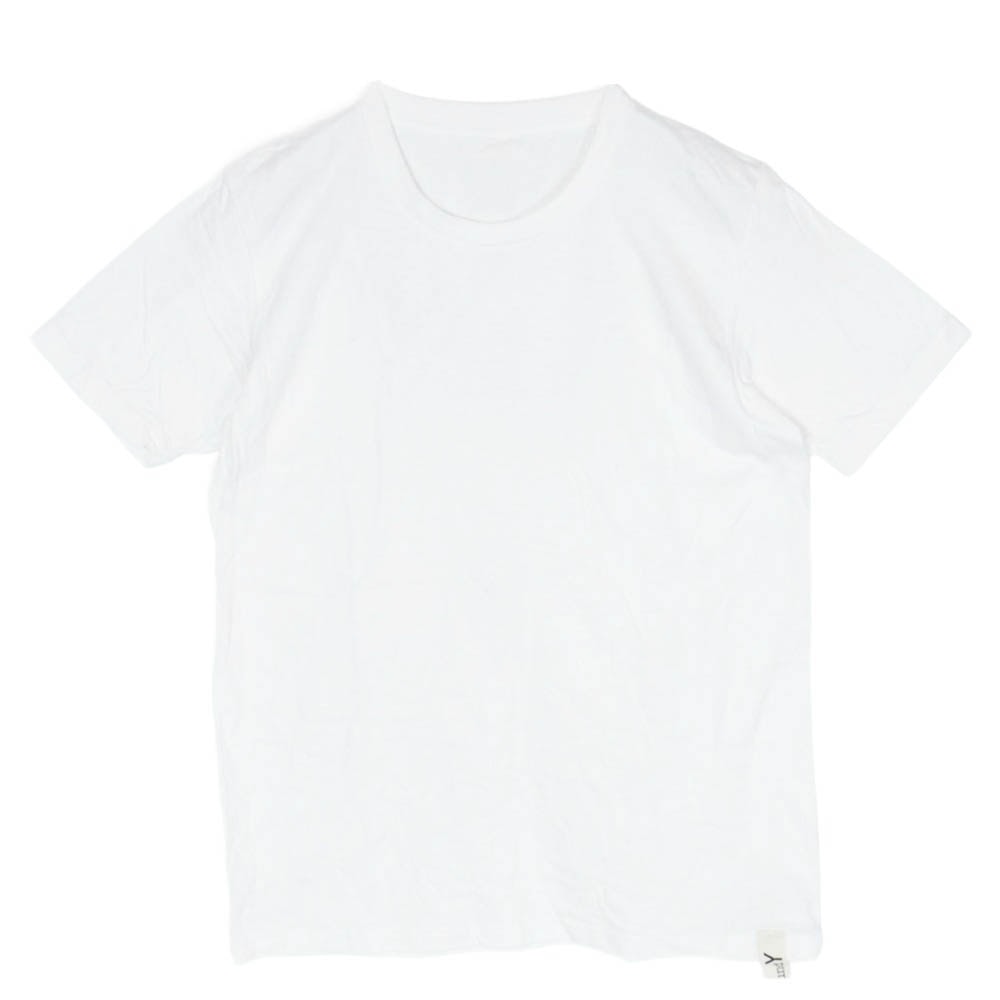 Yohji Yamamoto ヨウジヤマモト GK-T55-074 手書きロゴ バック プリント 半袖 Tシャツ カットソー ホワイト系 3【中古】