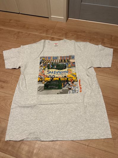Supreme Manhattan Tee "Ash Grey"