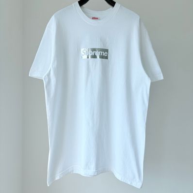 Supreme Chicago Box Logo Tee "White"