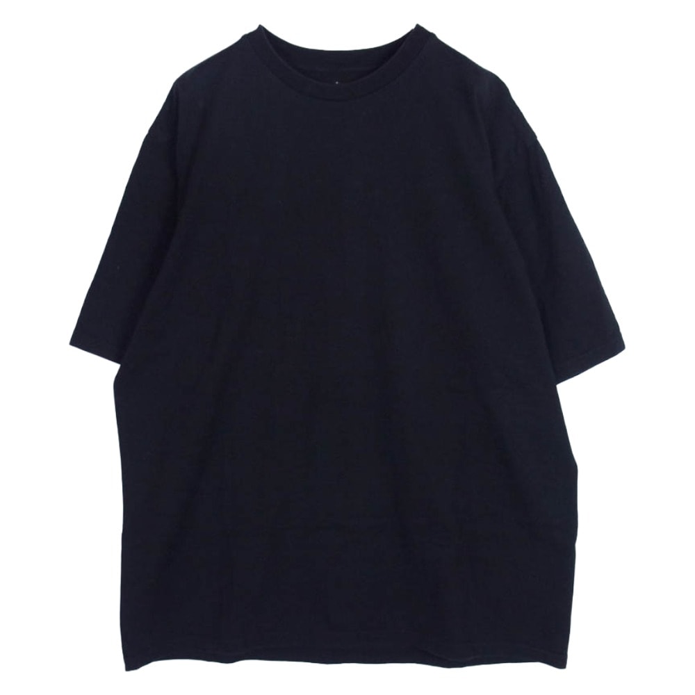 GRAPHPAPER グラフペーパー Tシャツ コットン クルーネック 半袖 Tシャツ ブラック ブラック系 4【中古】