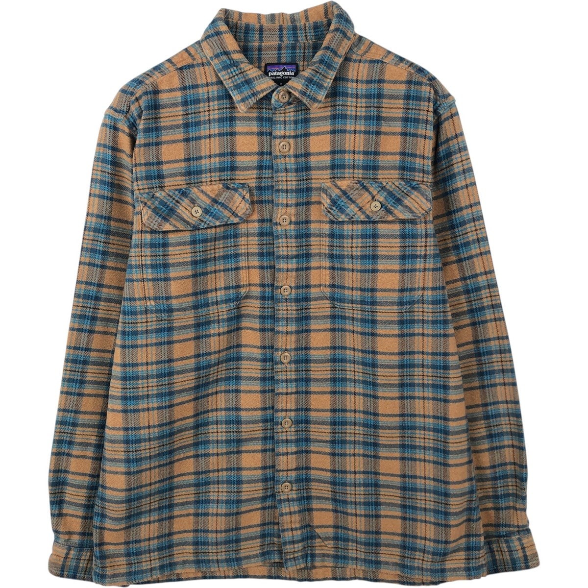 古着 パタゴニア Patagonia 長袖 フランネルチェックシャツ メンズM相当 レギュラーカラー/eaa650544