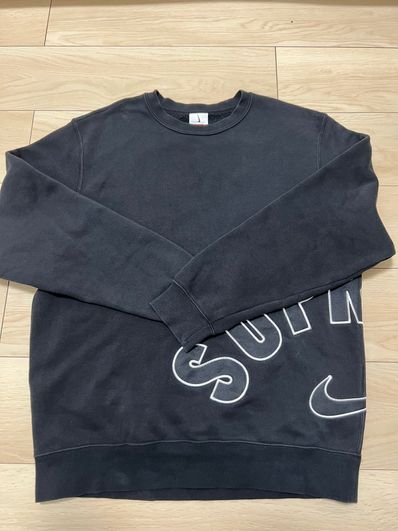Supreme / Nike Arc Crewneck "Black"