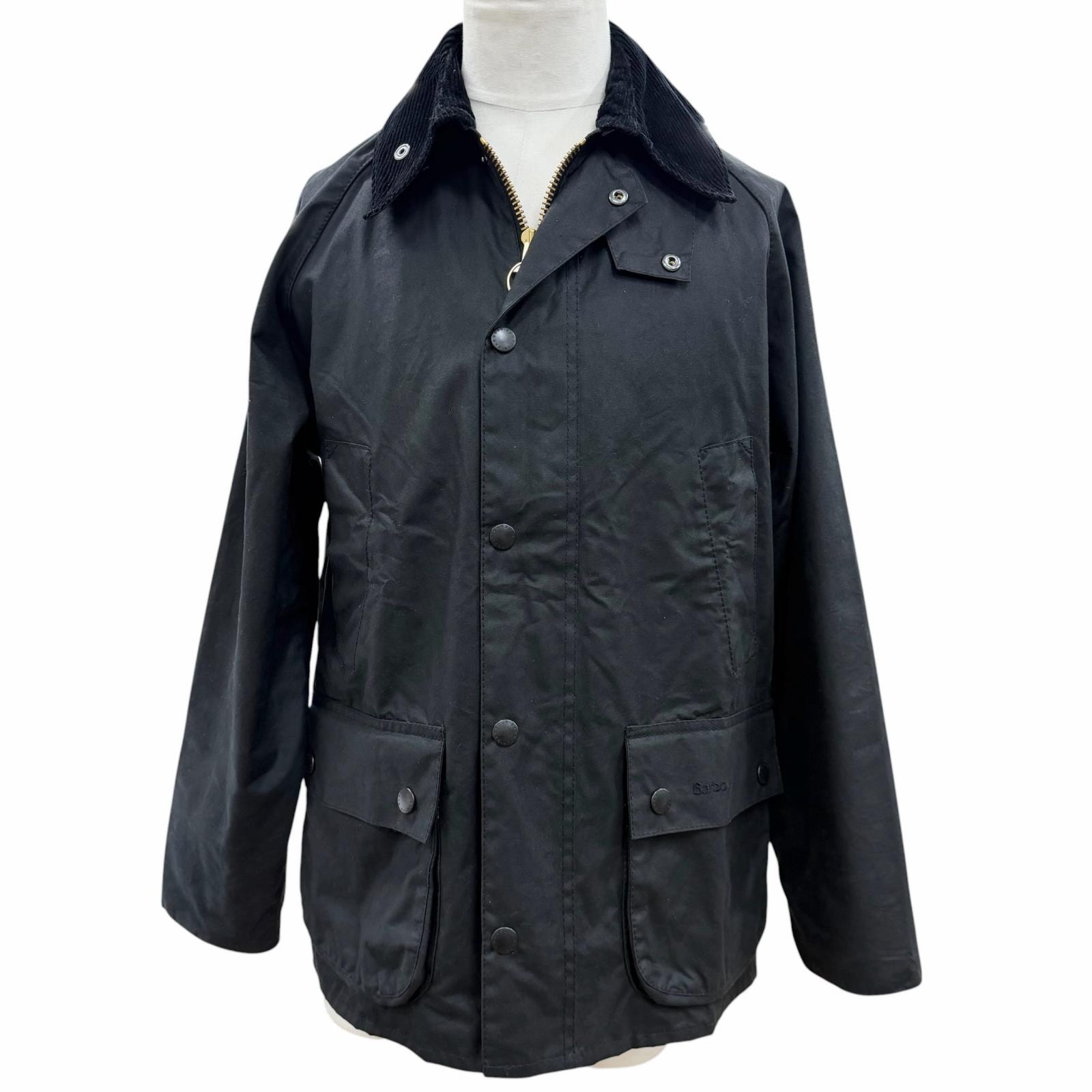 美品 バブアー ジャケット BEDALE ブラック 38 252MWX0018