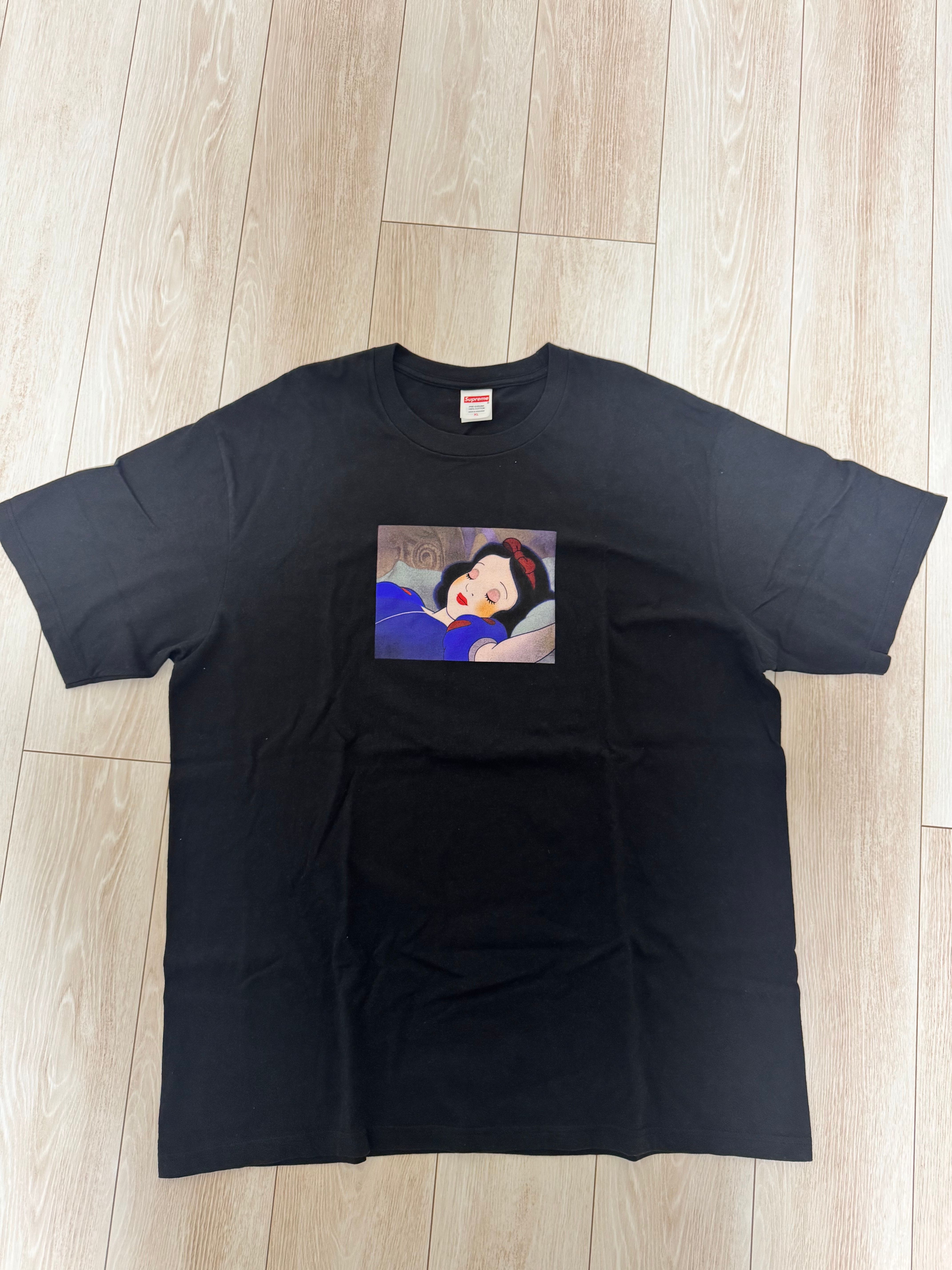 Supreme Snow White Tee "Black"