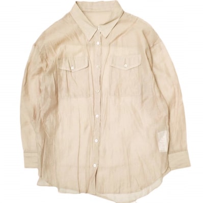 JOURNAL STANDARD ジャーナルスタンダード 20SS シアーミリタリーシャツ 20050400910010 Free ピンク 長袖 トップス g22832