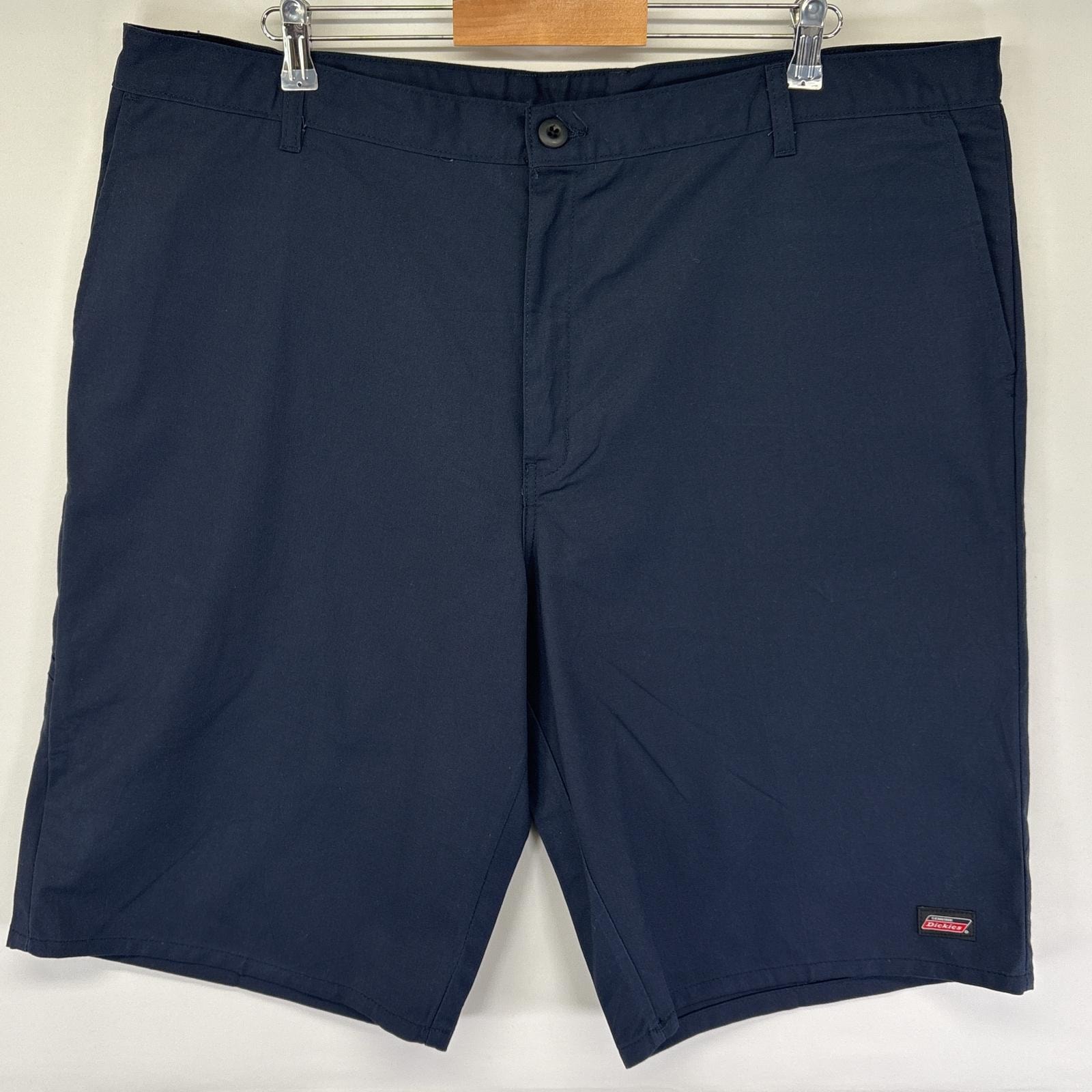 古着 ディッキーズ Dickies ショートパンツ ワークパンツ ハーフパンツ ワンポイントロゴ サイドポケット w44 ネイビー メンズ