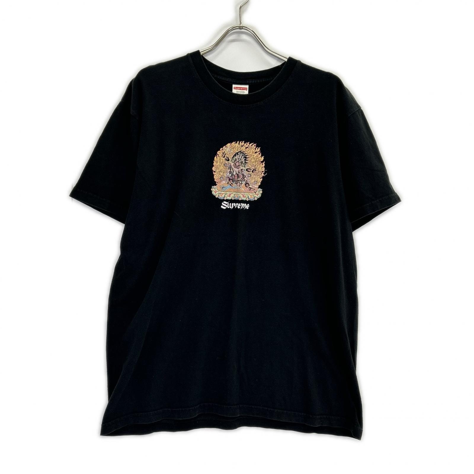 シュプリーム 22SS ブラック Person Tee 半袖 ロゴプリントTシャツ L