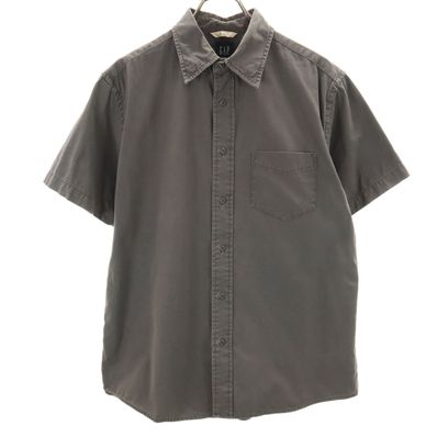 GAP ギャップ 半袖 シャツ M グレー系