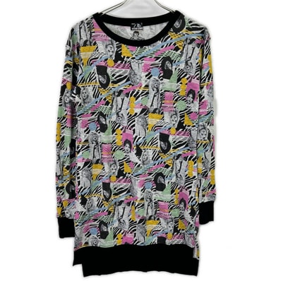 ヒステリックグラマー 0153CO03 総柄 ヒスガール シャツワンピース