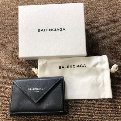 バレンシアガ ペーパー ミニウォレット 財布