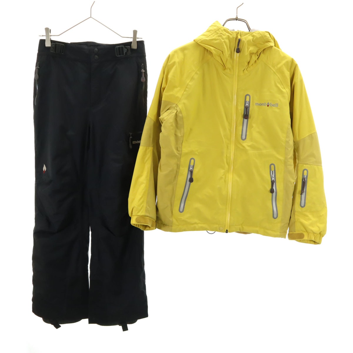 やや傷や汚れあり】mont-bell モンベル スキー ウェア 上下