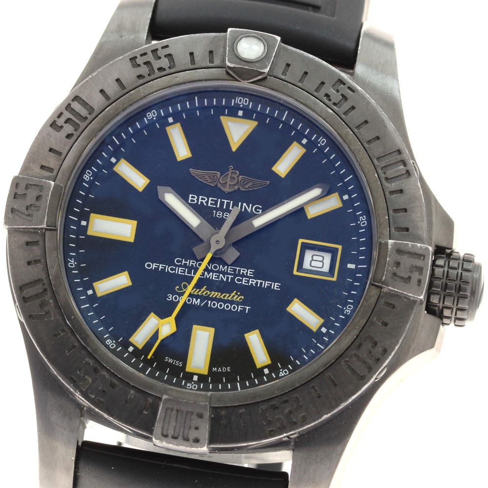 ブライトリング アベンジャーII シーウルフ M17331 メンズ 【中古】