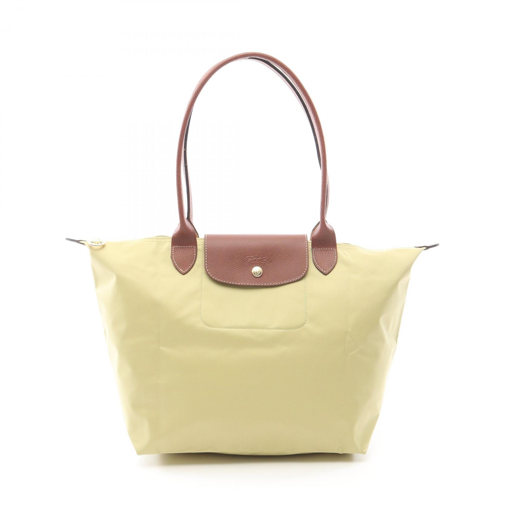 ロンシャン Longchamp ル プリアージュ オリジナル L トートバッグ バッグ キャンバス レザー レディース グリーン系 / ブラウン系 L1899089244 【新品】