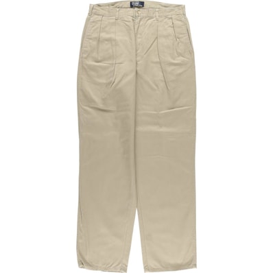 古着 ラルフローレン Ralph Lauren POLO by Ralph Lauren ツータック チノパンツ メンズw34相当/eaa572717