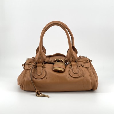 Chloe(クロエ) パディントン 7ESA02 ハンドバッグ ブラウン