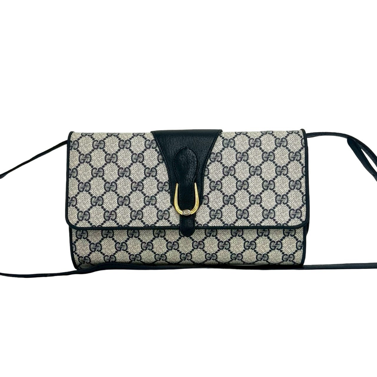 ◇S4316 GUCCI グッチ GG 柄 PVC × レザー ショルダー バッグ 【公式通販】