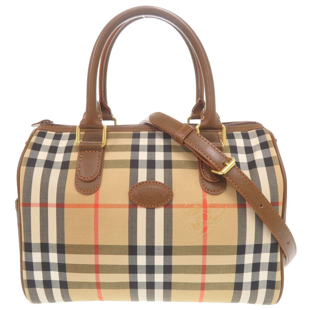 バーバリー  ヴィンテージ ノバチェック  2WAY キャンバス