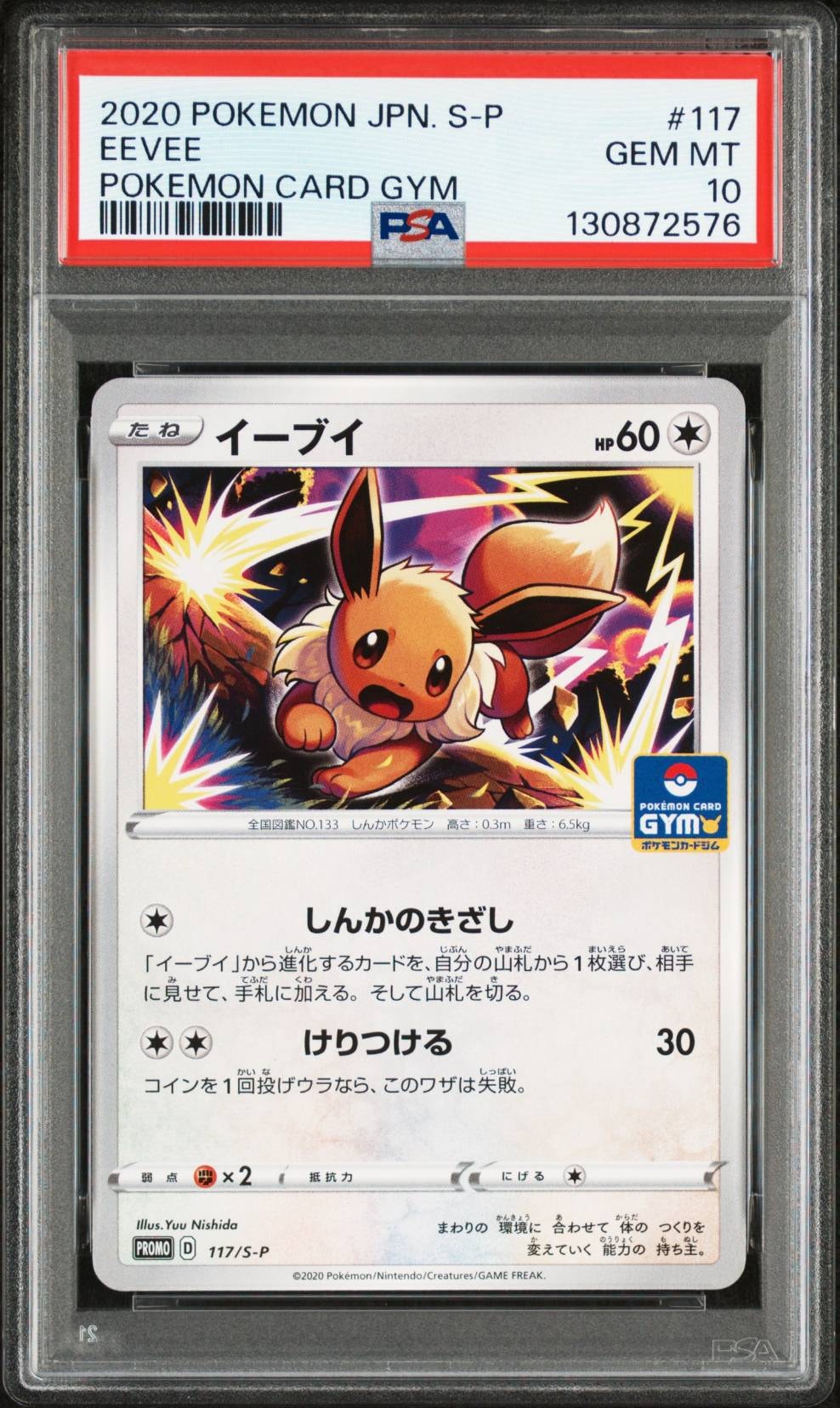 PSA10 イーブイ PROMO プロモ 117/S-P PSA10】イーブイ: プロモ P [S-P